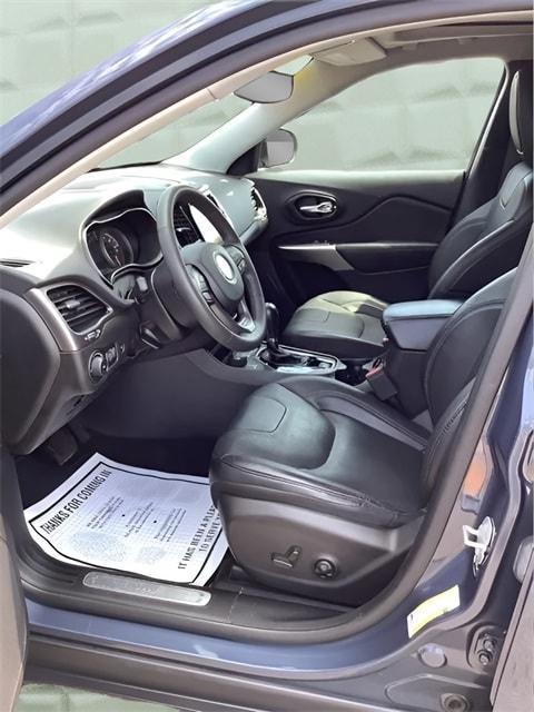 used 2021 Jeep Cherokee car, priced at $24,876