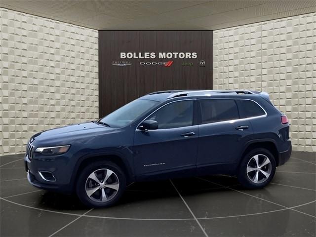 used 2021 Jeep Cherokee car, priced at $24,876