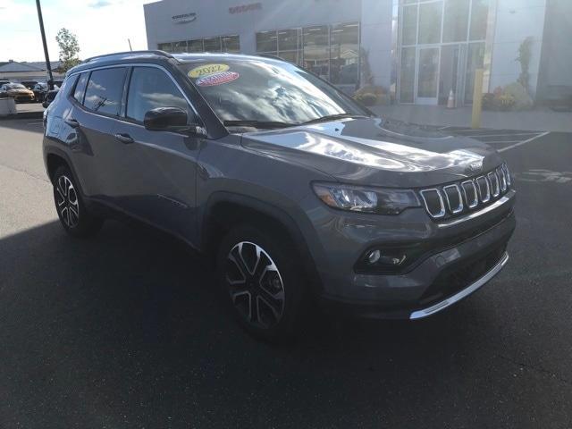 used 2022 Jeep Compass car, priced at $25,261