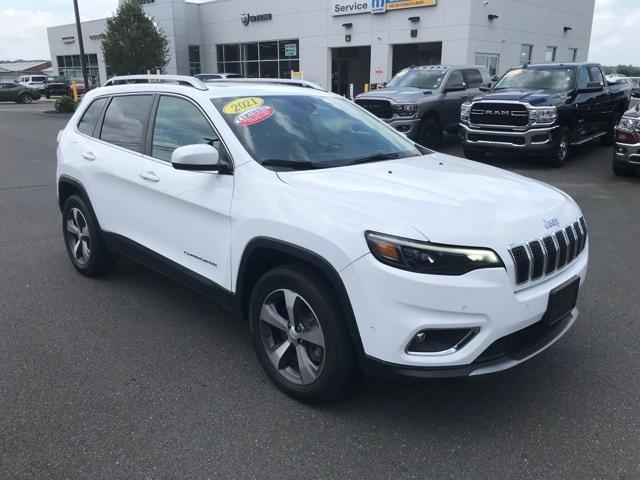 used 2021 Jeep Cherokee car, priced at $23,046