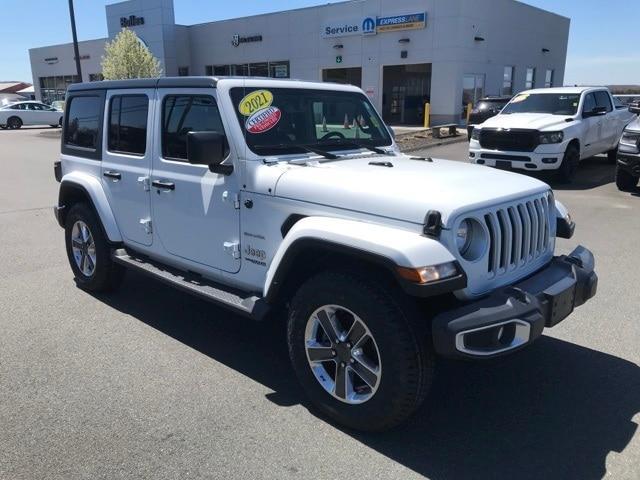used 2021 Jeep Wrangler Unlimited car, priced at $37,987