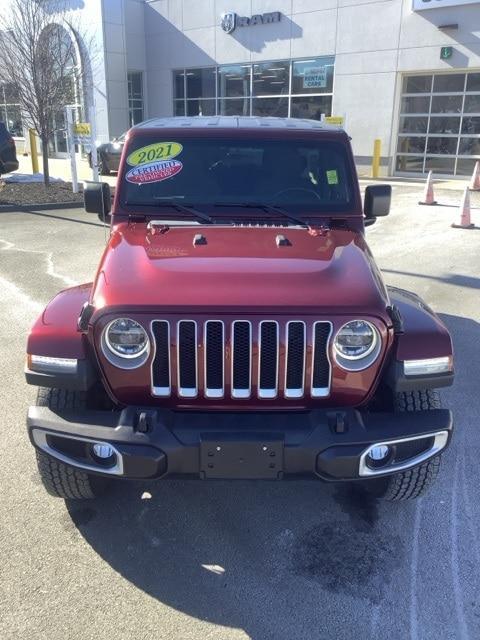 used 2021 Jeep Wrangler Unlimited car, priced at $32,888