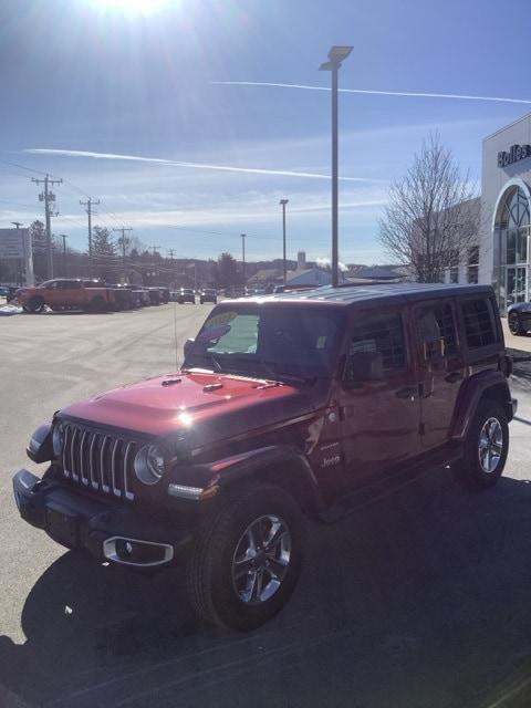 used 2021 Jeep Wrangler Unlimited car, priced at $32,888