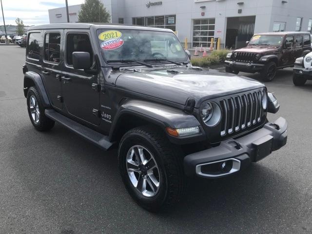 used 2021 Jeep Wrangler Unlimited car, priced at $38,790