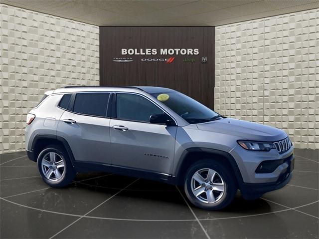 used 2022 Jeep Compass car, priced at $22,388