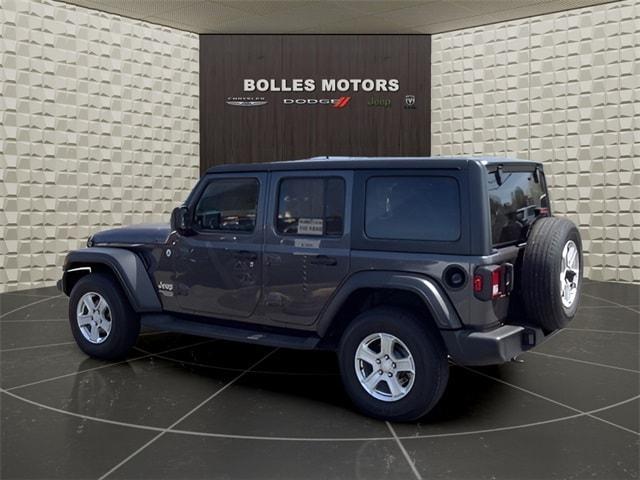 used 2021 Jeep Wrangler Unlimited car, priced at $32,386