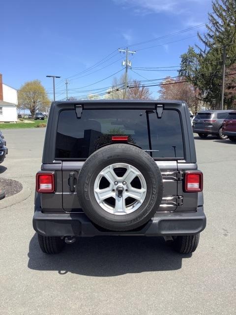used 2021 Jeep Wrangler Unlimited car, priced at $32,386