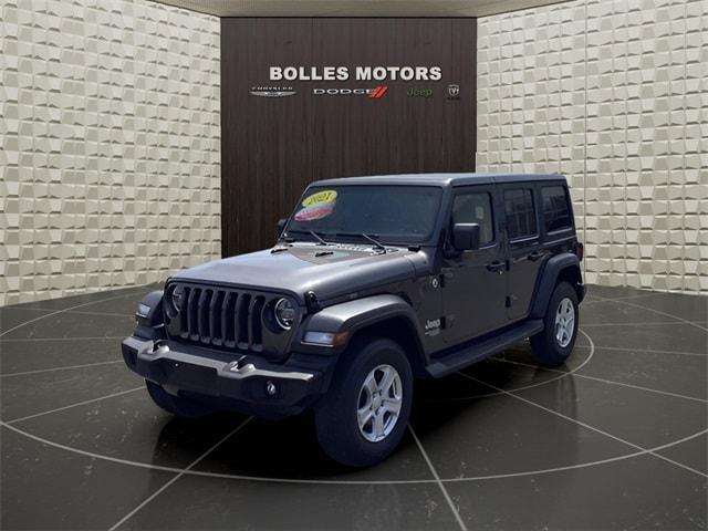 used 2021 Jeep Wrangler Unlimited car, priced at $32,386