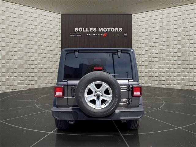 used 2021 Jeep Wrangler Unlimited car, priced at $32,386