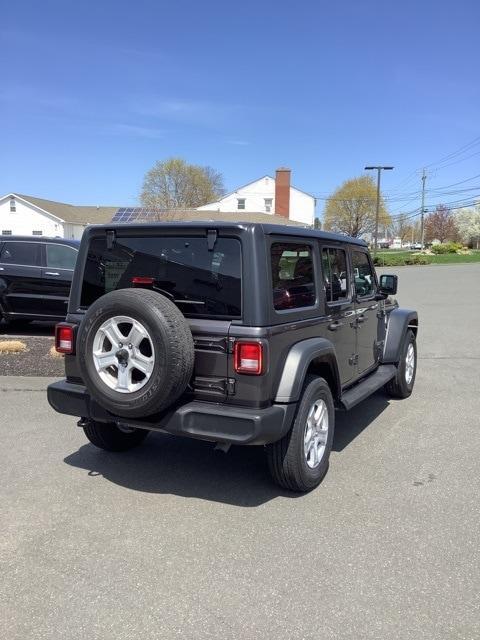 used 2021 Jeep Wrangler Unlimited car, priced at $32,386