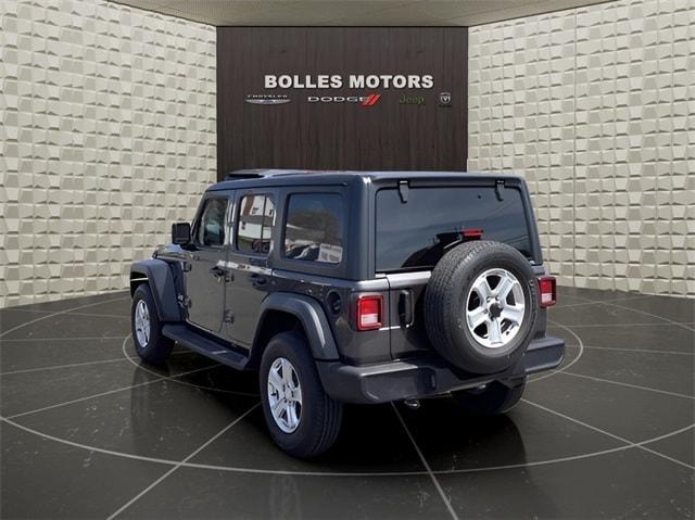 used 2021 Jeep Wrangler Unlimited car, priced at $32,386