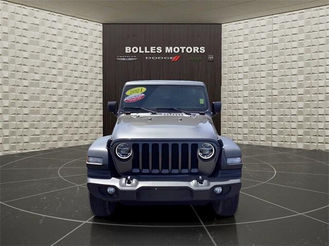 used 2021 Jeep Wrangler Unlimited car, priced at $32,386
