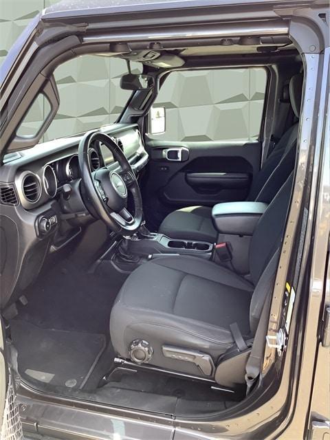 used 2021 Jeep Wrangler Unlimited car, priced at $32,386