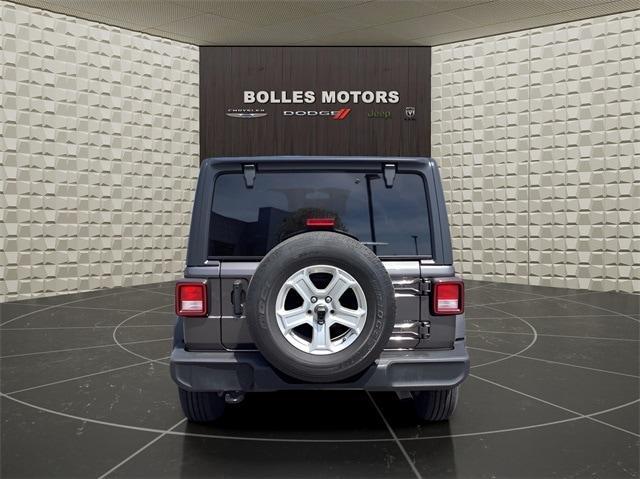 used 2021 Jeep Wrangler Unlimited car, priced at $32,386