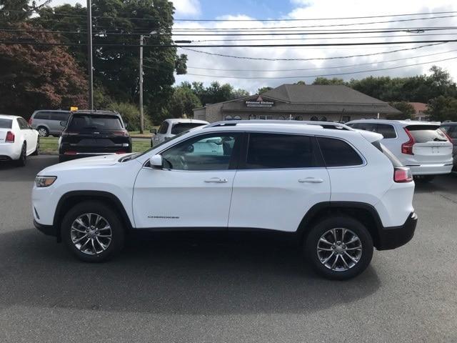 used 2021 Jeep Cherokee car, priced at $25,478