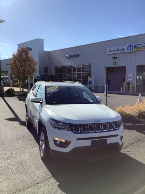 used 2021 Jeep Compass car, priced at $22,888