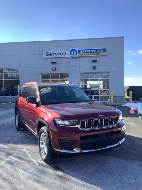 used 2021 Jeep Grand Cherokee L car, priced at $31,992