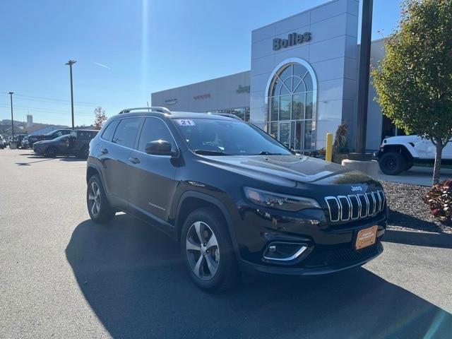 used 2021 Jeep Cherokee car, priced at $27,846