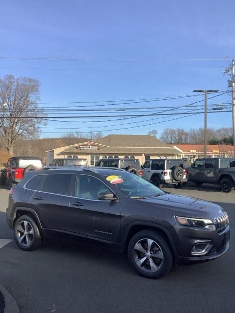 used 2021 Jeep Cherokee car, priced at $24,588