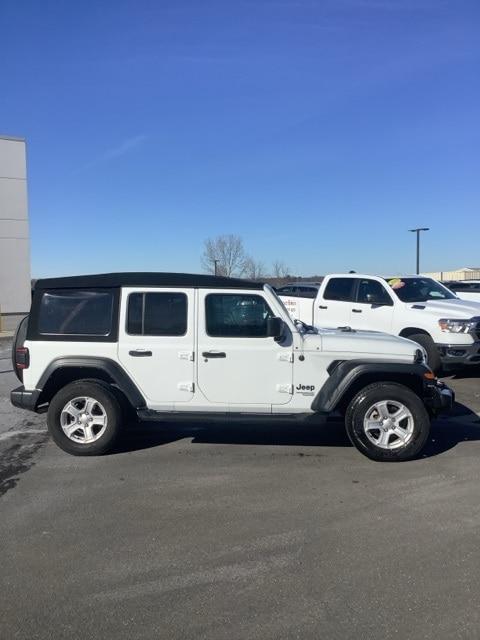 used 2021 Jeep Wrangler Unlimited car, priced at $30,227