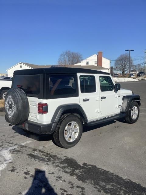 used 2021 Jeep Wrangler Unlimited car, priced at $30,227