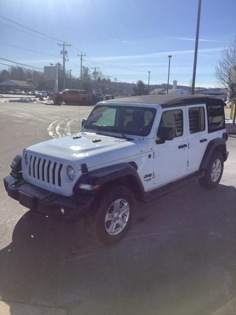 used 2021 Jeep Wrangler Unlimited car, priced at $30,227