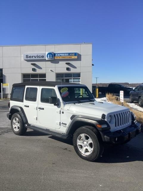 used 2021 Jeep Wrangler Unlimited car, priced at $30,227