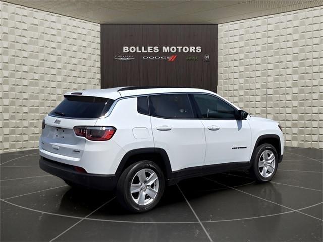 used 2022 Jeep Compass car, priced at $22,545