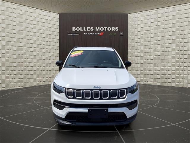 used 2022 Jeep Compass car, priced at $22,545