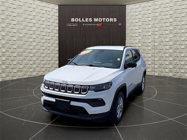 used 2022 Jeep Compass car, priced at $22,545