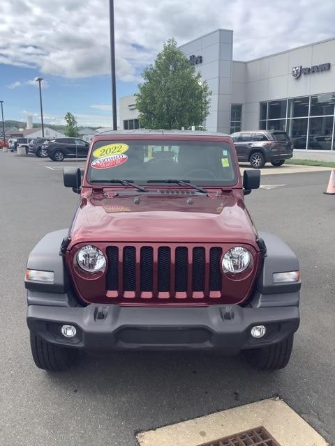 used 2022 Jeep Wrangler Unlimited car, priced at $30,998