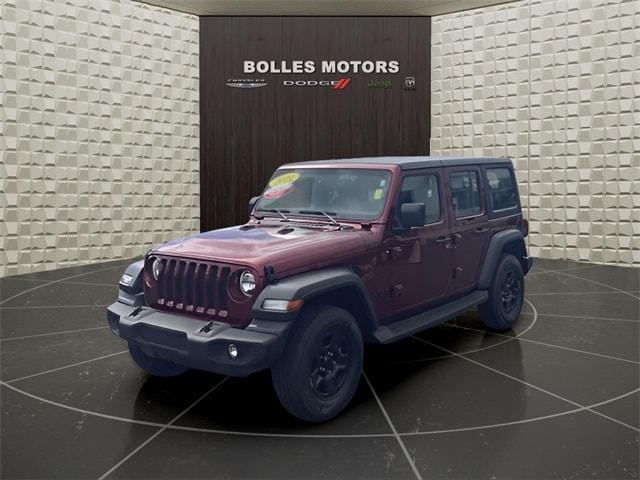used 2022 Jeep Wrangler Unlimited car, priced at $30,998