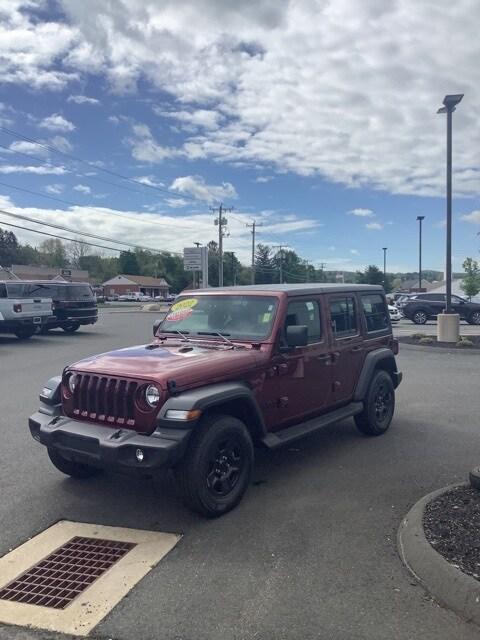 used 2022 Jeep Wrangler Unlimited car, priced at $30,998