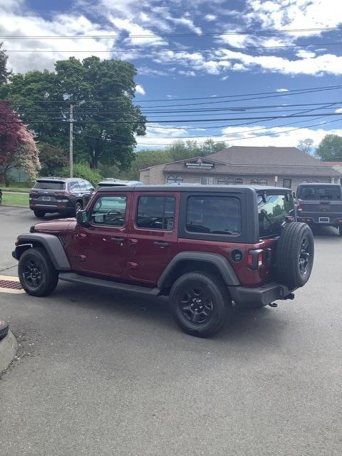 used 2022 Jeep Wrangler Unlimited car, priced at $30,998