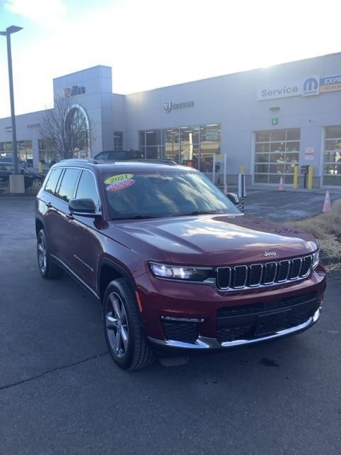 used 2021 Jeep Grand Cherokee L car, priced at $32,888