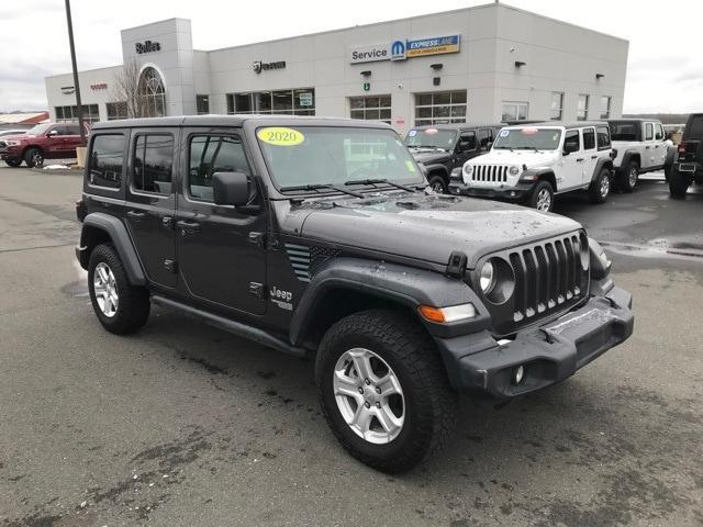 used 2020 Jeep Wrangler Unlimited car, priced at $23,949