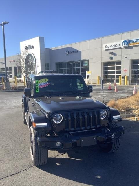 used 2022 Jeep Wrangler Unlimited car, priced at $36,888