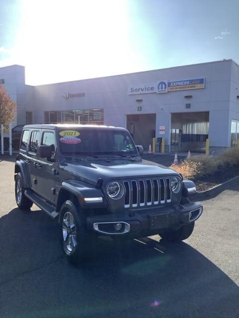 used 2021 Jeep Wrangler Unlimited car, priced at $34,888