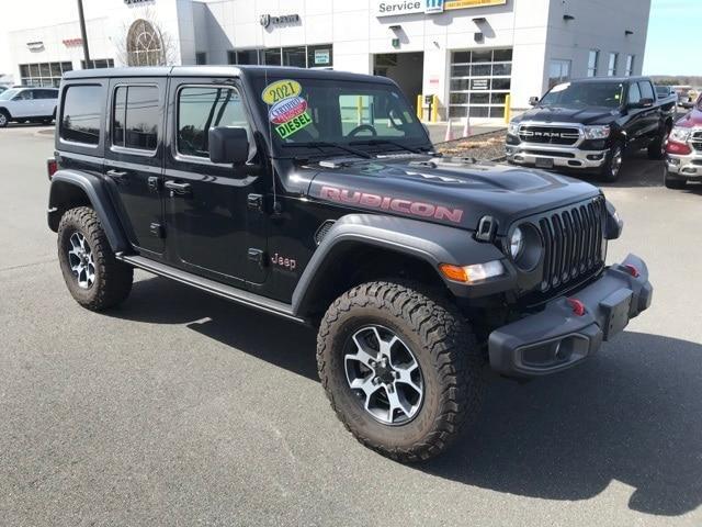 used 2021 Jeep Wrangler Unlimited car, priced at $43,987