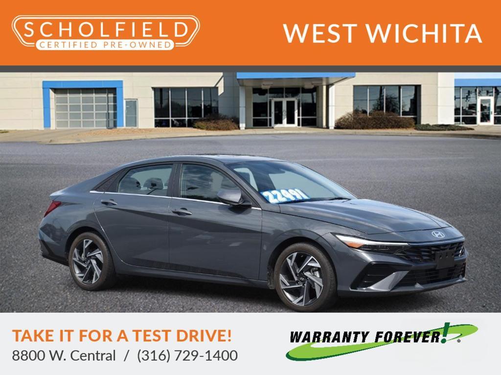 used 2024 Hyundai Elantra car, priced at $22,491