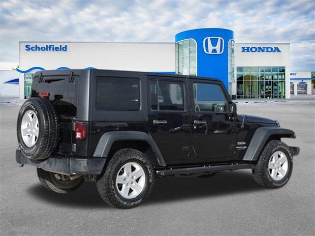 used 2018 Jeep Wrangler JK Unlimited car, priced at $23,225