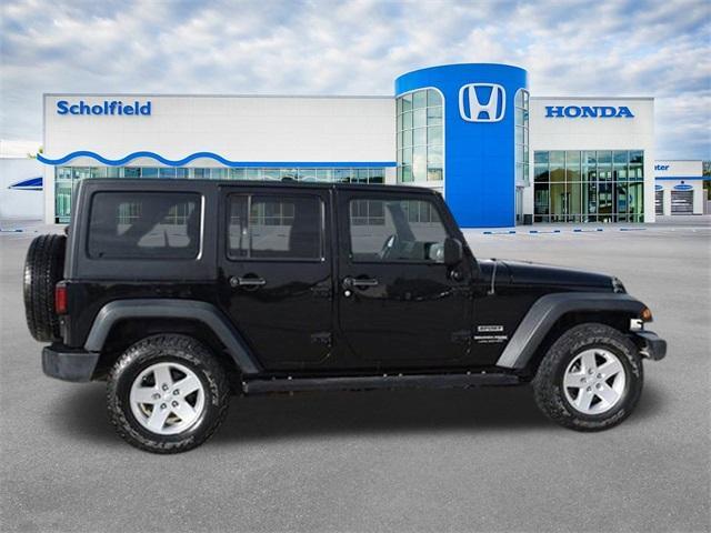 used 2018 Jeep Wrangler JK Unlimited car, priced at $23,225