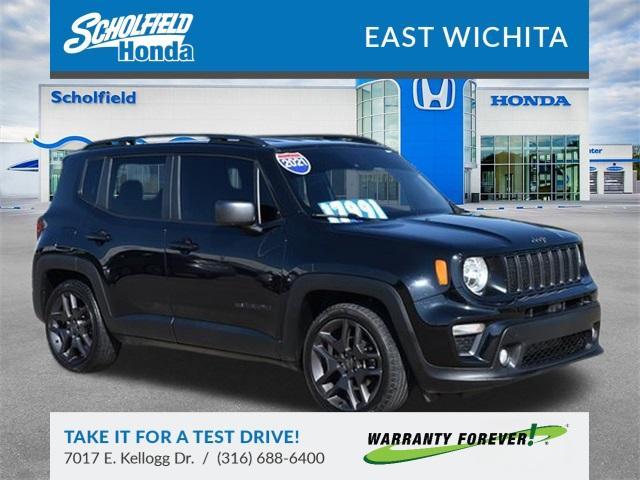 used 2021 Jeep Renegade car, priced at $15,815