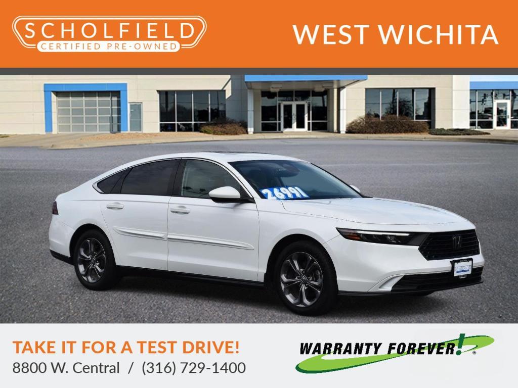 used 2023 Honda Accord car, priced at $26,991