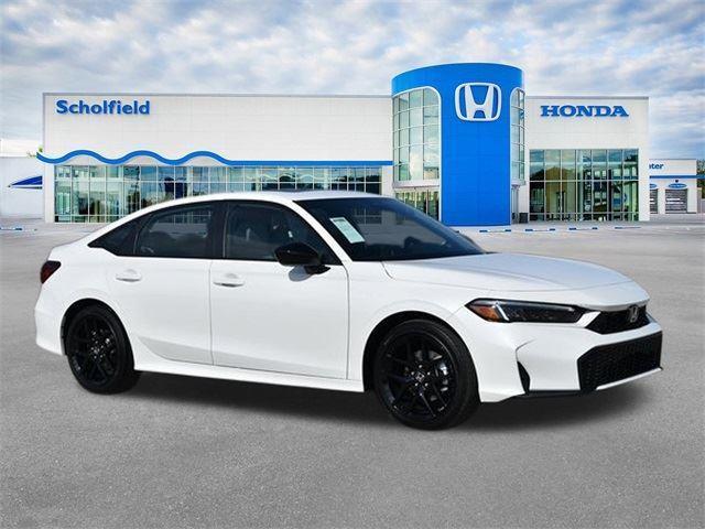 new 2025 Honda Civic Hybrid car, priced at $30,555