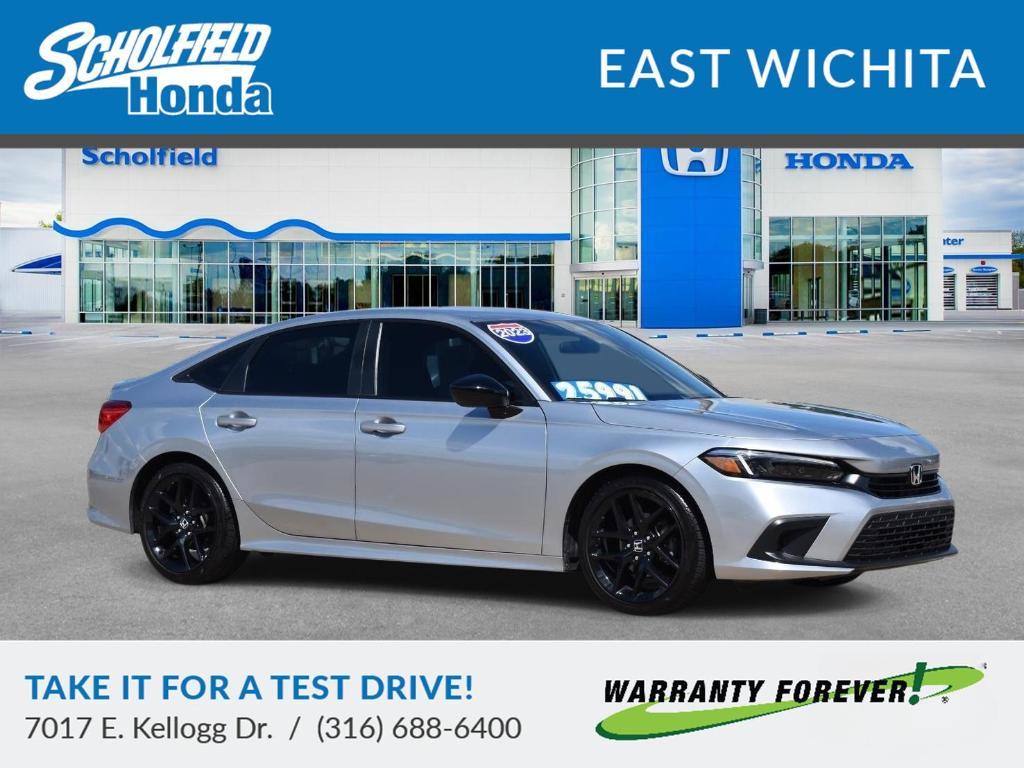 used 2023 Honda Civic car, priced at $25,991
