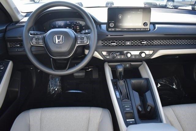 new 2025 Honda Accord car, priced at $32,110