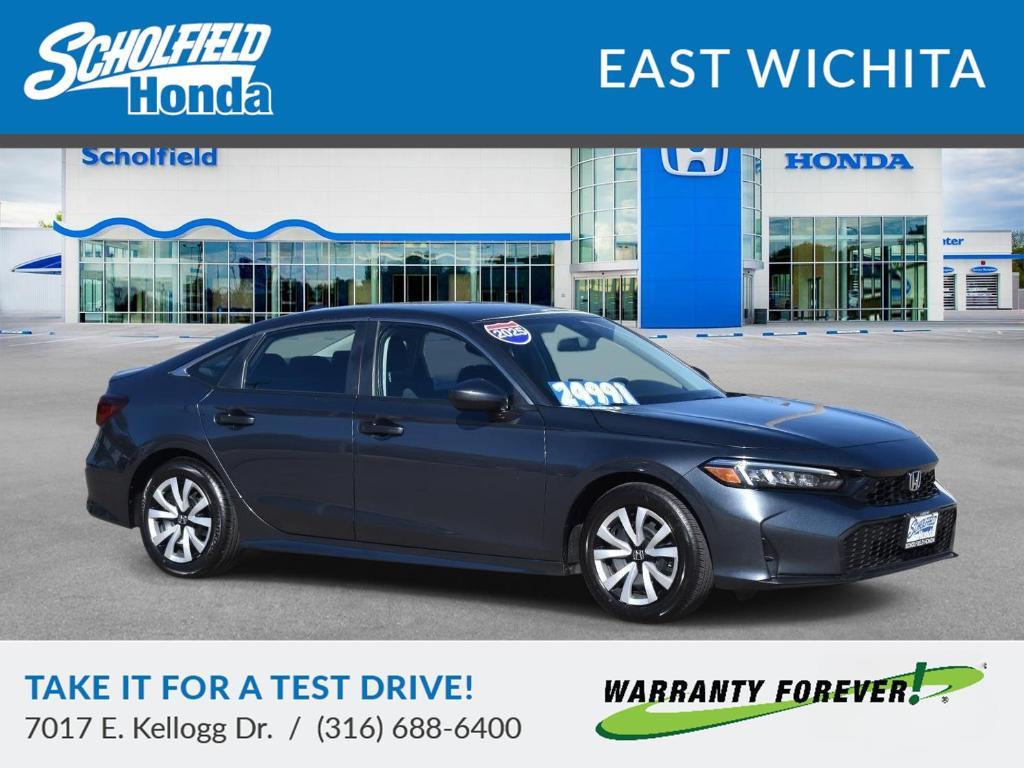 used 2025 Honda Civic car, priced at $24,991