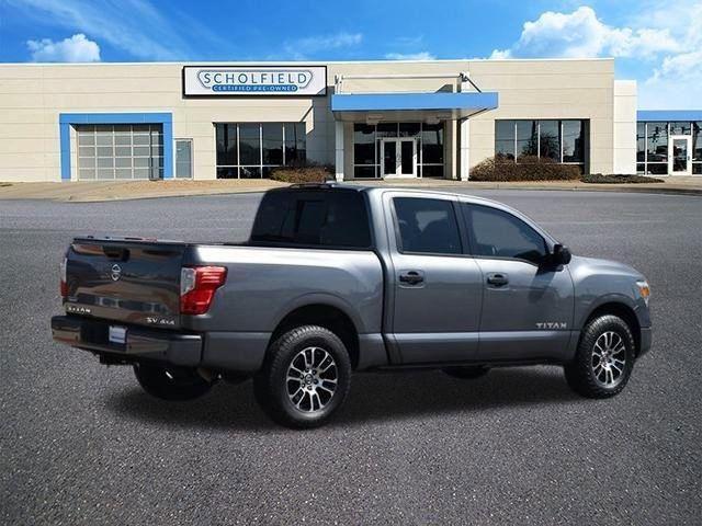 used 2022 Nissan Titan car, priced at $29,595
