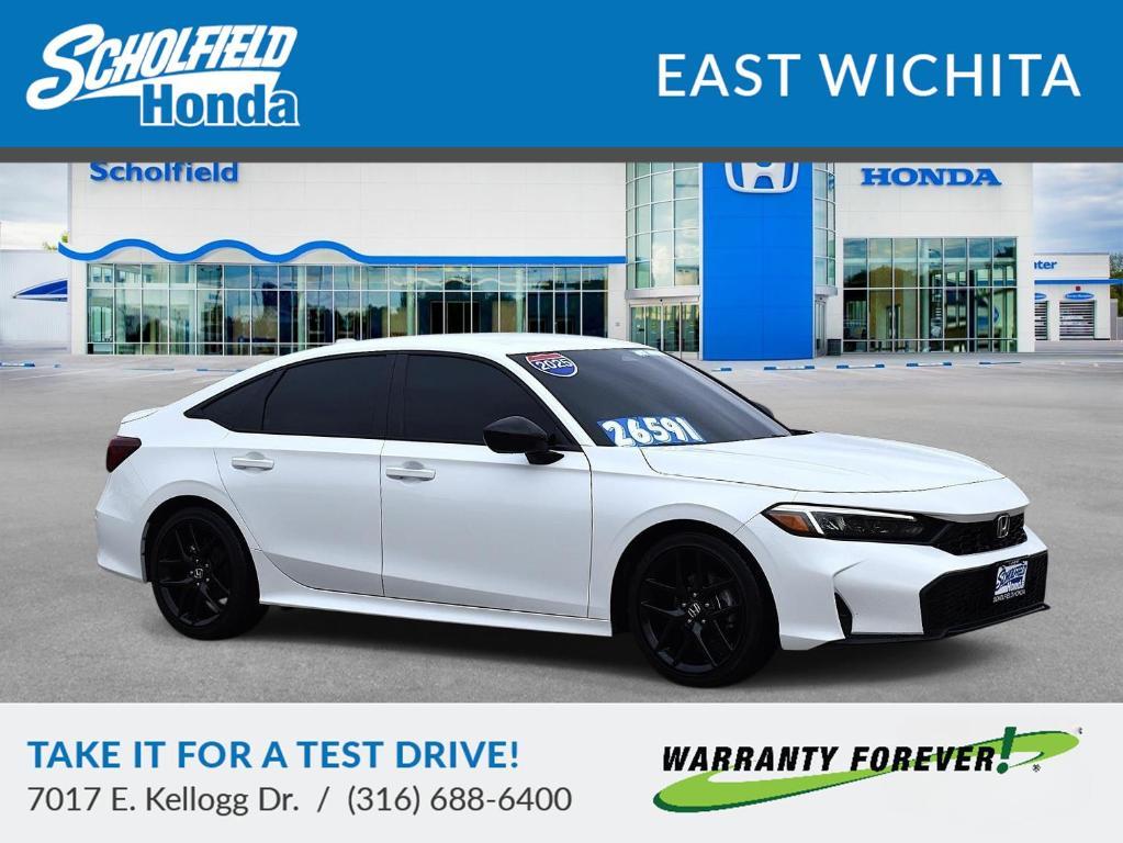 used 2025 Honda Civic car, priced at $25,992